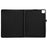 For iPad Pro 13 (2025) / 13 (2024) Case Bi-Fold Stand Leather Tablet Cover Litchi Texture - Black - 2