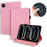 For iPad Pro 11 (2025) / 11 (2024) Case Flower Pattern Leather Tablet Cover Auto Wake / Sleep - Pink - 1