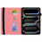 For iPad Pro 11 (2025) / 11 (2024) Case Flower Pattern Leather Tablet Cover Auto Wake / Sleep - Pink - 2