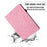 For iPad Pro 11 (2025) / 11 (2024) Case Flower Pattern Leather Tablet Cover Auto Wake / Sleep - Pink - 6