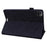 For iPad Air 13 (2026) / (2025) / (2024) / Pro 12.9 (2020) / (2021) Case PU Leather Flower Pattern Stand Cover - Black - 4