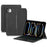 For iPad Pro 13 (2025) / 13 (2024) Leather Case + Bluetooth-compatible Keyboard with Backlight Trackpad - 1