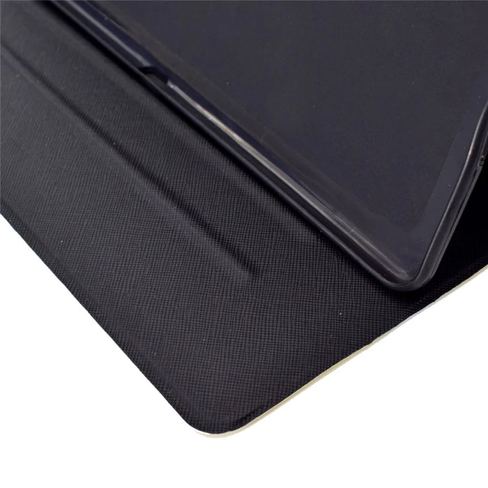 For iPad Pro 11 (2025) / 11 (2024) Case Pattern Leather Folio Stand Tablet Cover with Card Holder - Iron Tower - 7