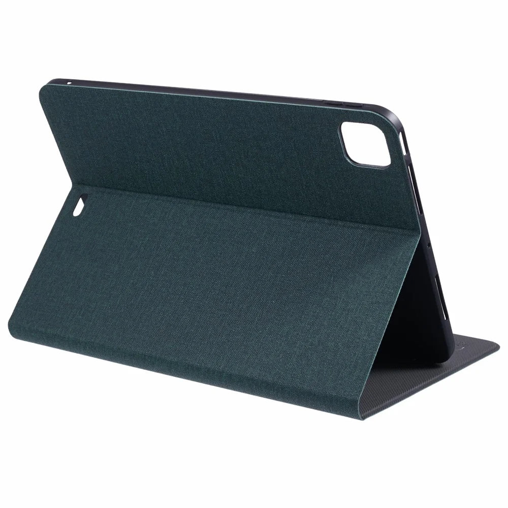 X-LEVEL For iPad Pro 11 (2025) / 11 (2024) Case TPU+PU Leather Full Wrapped Protection Tablet Cover Stand Cover Shell - Green - 5