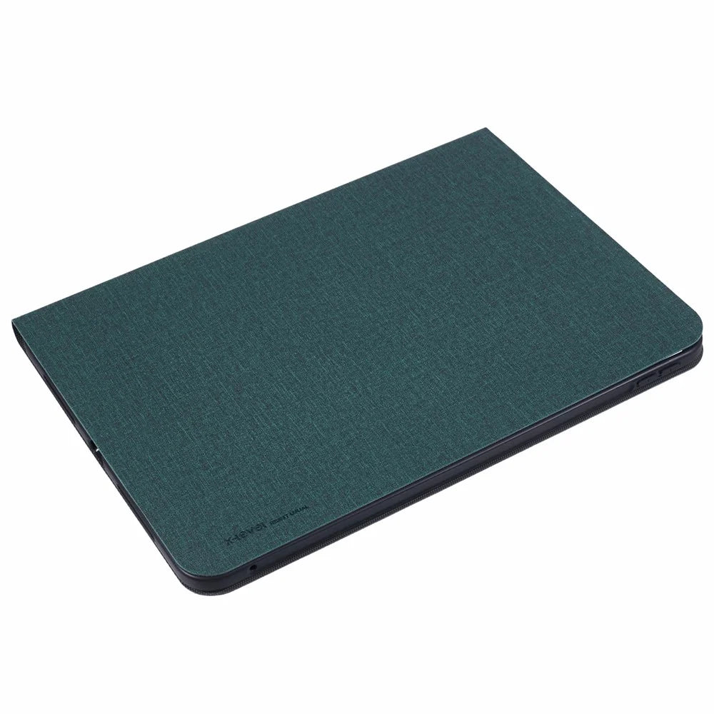 X-LEVEL For iPad Pro 11 (2025) / 11 (2024) Case TPU+PU Leather Full Wrapped Protection Tablet Cover Stand Cover Shell - Green - 7