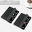 For iPad Pro 13 (2025) / 13 (2024) Stand Case PU Leather + PC Matte Back Tablet Case with Pen Slot - Black - 3