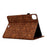 A6 For iPad Pro 11 (2025) / (2024) Case Card Slots Stand Rhombus Auto Wake  /  Sleep Leather Tablet Cover - Brown - 4