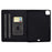For iPad Pro 11 (2025) / (2024) Case Cowhide Texture Leather Tablet Cover Multi-Angle Viewing - Black - 2