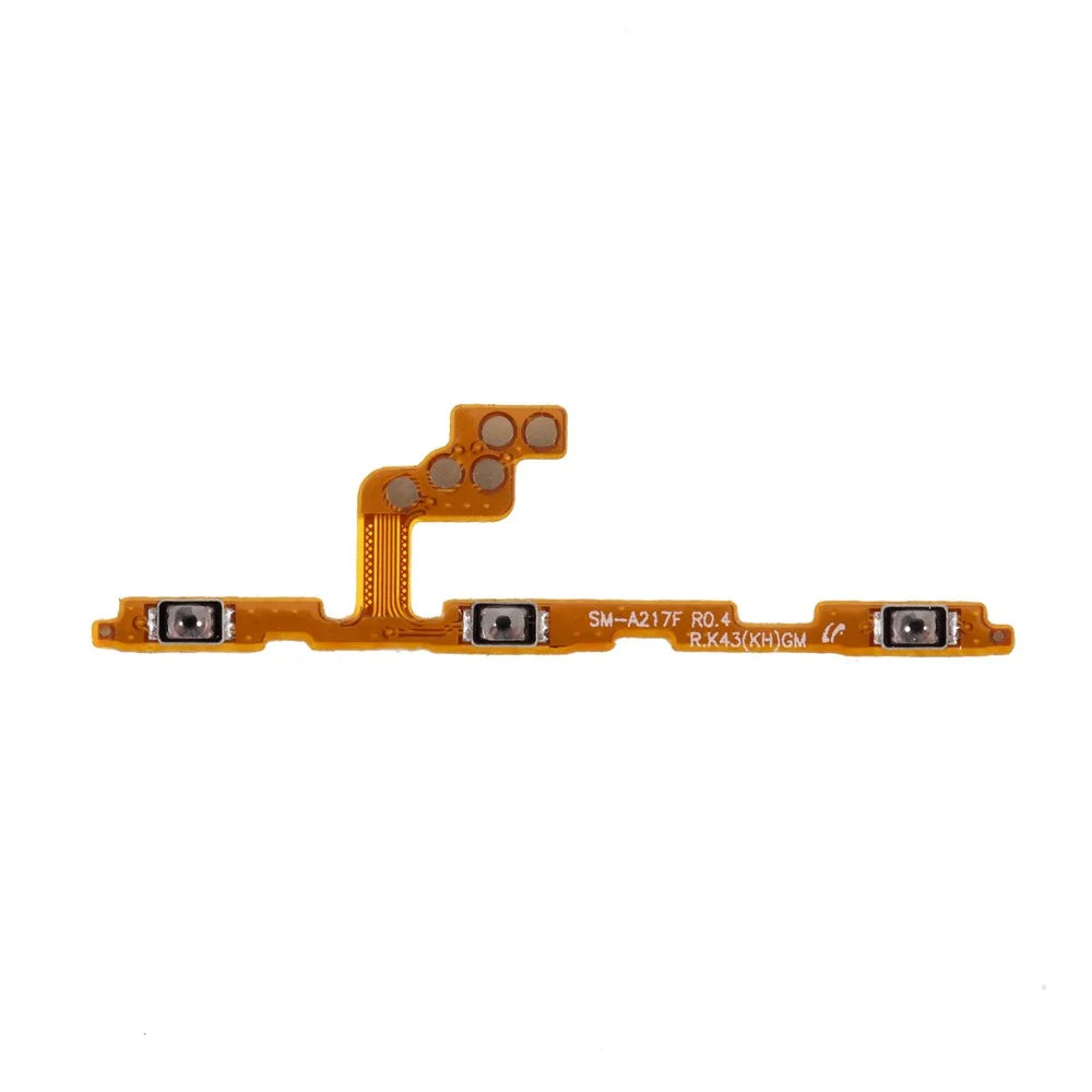 OEM Power On/Off and Volume Buttons Flex Cable Part for Samsung Galaxy A21S A217 - 1