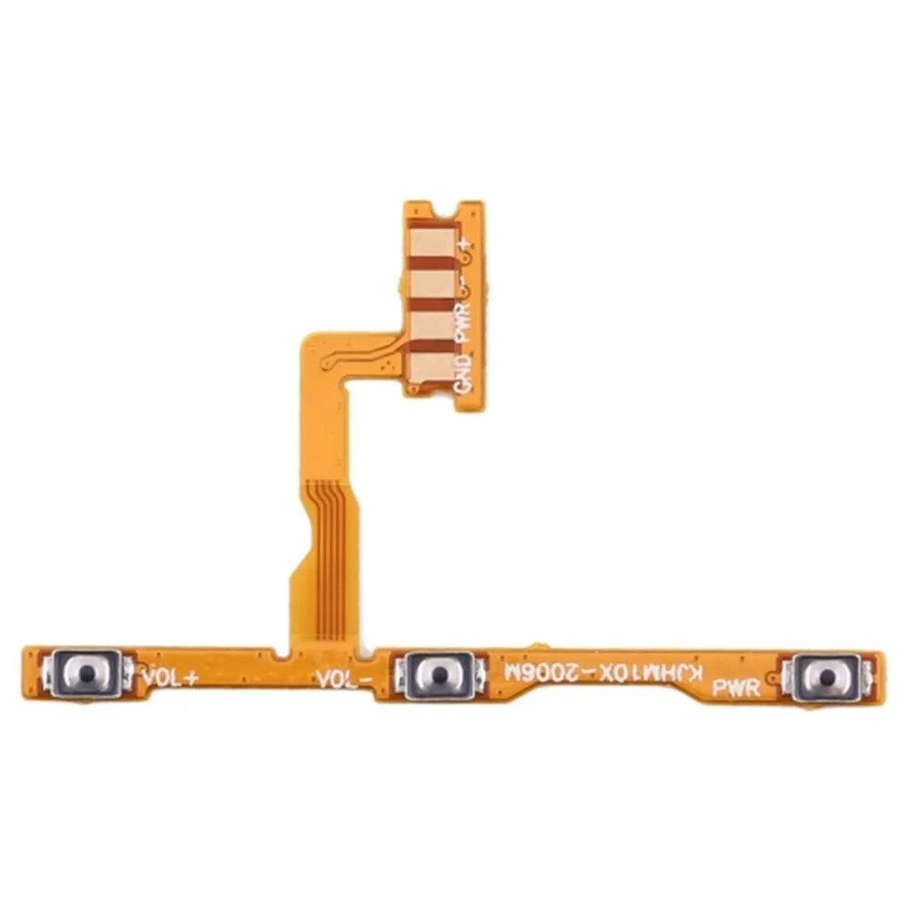 OEM Power On/Off and Volume Flex Cable Replacement for Xiaomi Redmi 10X 4G/Redmi Note 9 - 1