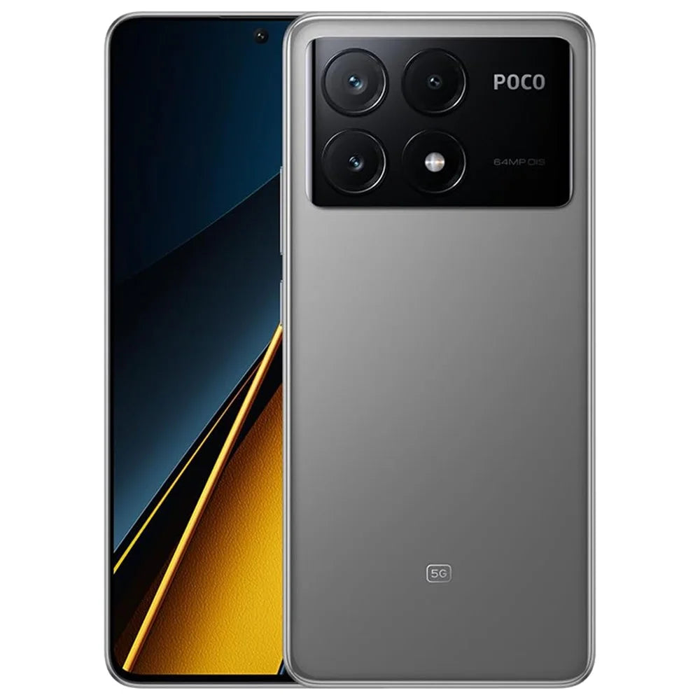 XIAOMI Poco X6 Pro 5G 12GB+512GB, 6.67-inch AMOLED, Dimensity 8300 Ultra, 64MP, EU Version 5G Smartphone - Grey - 1