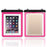 td18 IPX8 Waterproof Bag Clear PVC Tablet Touch Screen Underwater Pouch, 23x26.5cm - Rose - 1