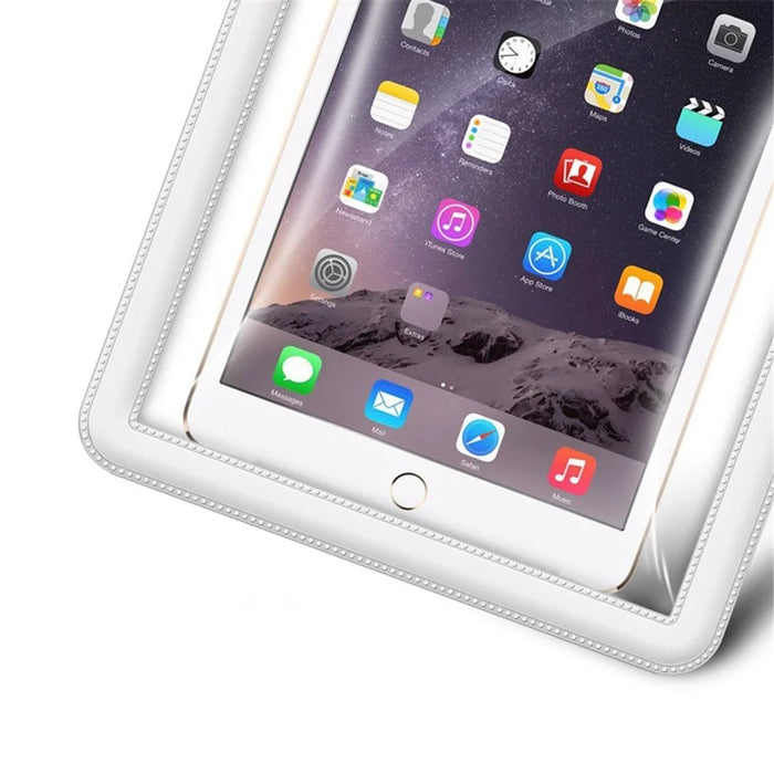 td18 IPX8 Waterproof Bag Clear PVC Tablet Touch Screen Underwater Pouch, 23x26.5cm - Rose - 4