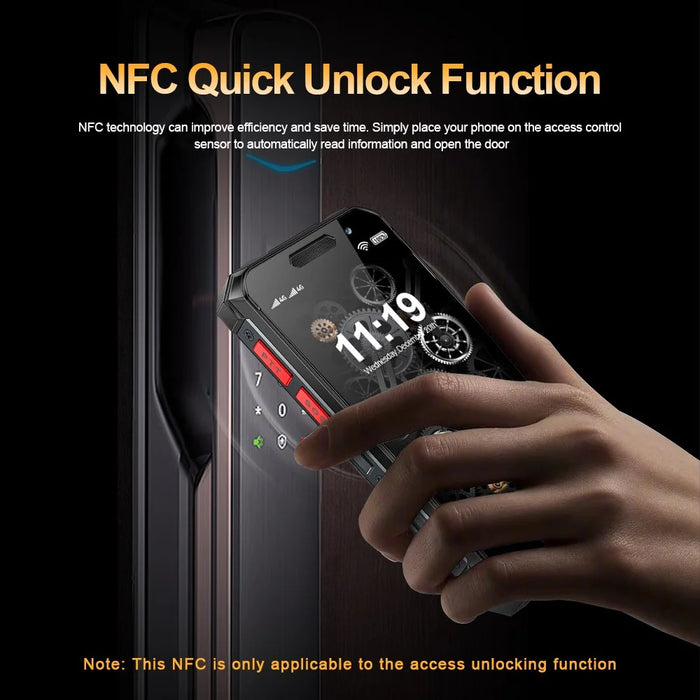 SERVO KING7000 Rugged Mini Smart Phone 4G Global 3.5-inch 6GB RAM + 128GB ROM Android 10 System - 5