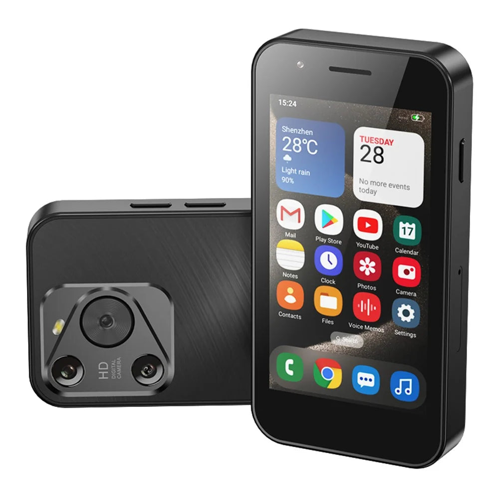 SERVO KING2000 3.0-inch Android 8.1 Smartphone 2+16GB Dual SIM 5MP Camera Mini 3G Cellphone - Black - 2
