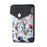 CASENEO MC-W3 Magnetic Card Holder Pattern Leather Card Pocket Ring Holder - Black - 2
