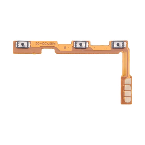 For Honor X8a 4G Power On / Off and Volume Flex Cable (Without Logo) - 1