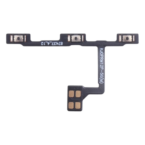 For Realme 12 Pro 5G Power On / Off and Volume Flex Cable (Without Logo) - 1