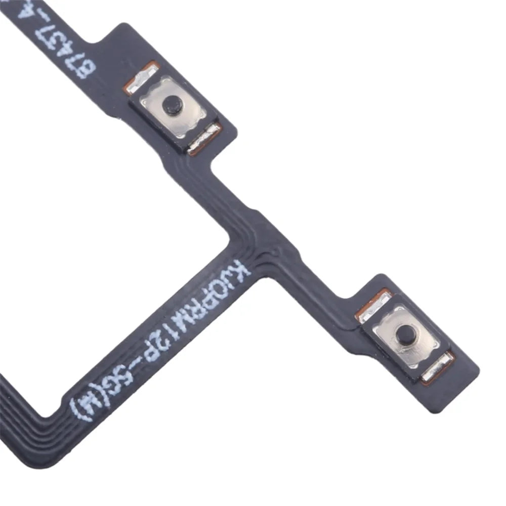 For Realme 12 Pro 5G Power On / Off and Volume Flex Cable (Without Logo) - 4