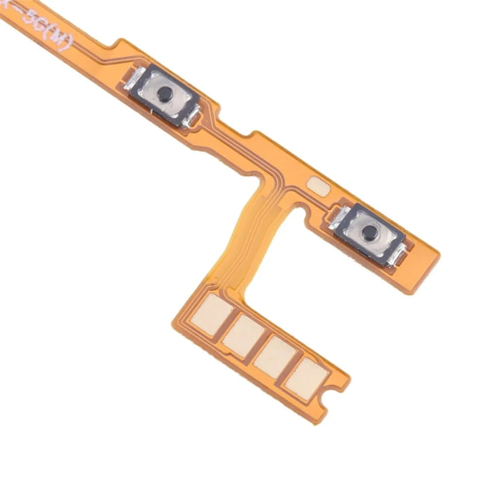 For Realme 12x 5G Power On / Off and Volume Flex Cable (Without Logo) - 4