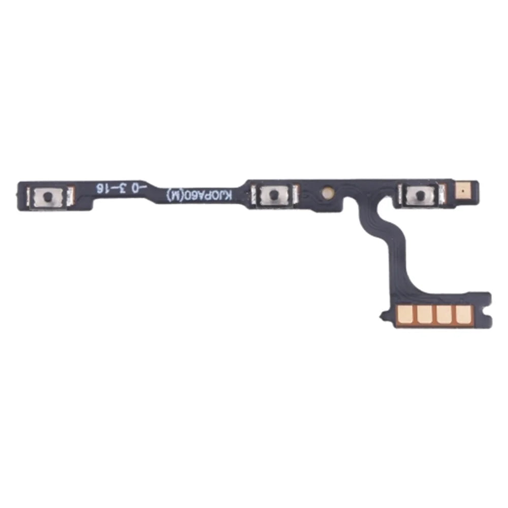 For Oppo A60 4G Power On / Off and Volume Flex Cable (Without Logo) - 1