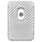 KZDOO Carbon Fiber Texture Magnetic Card Holder Cell Phone Leather Wallet - Silver - 2