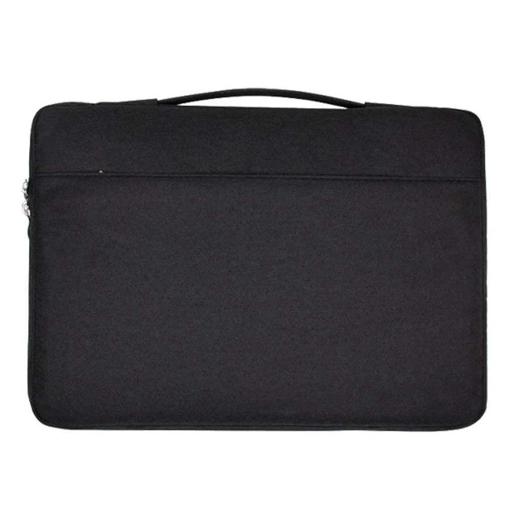 13.3 inch Notebook Laptop Sleeve Case Oxford Cloth Soft Fluffy Lining Cover Carrying Bag - Black - 1
