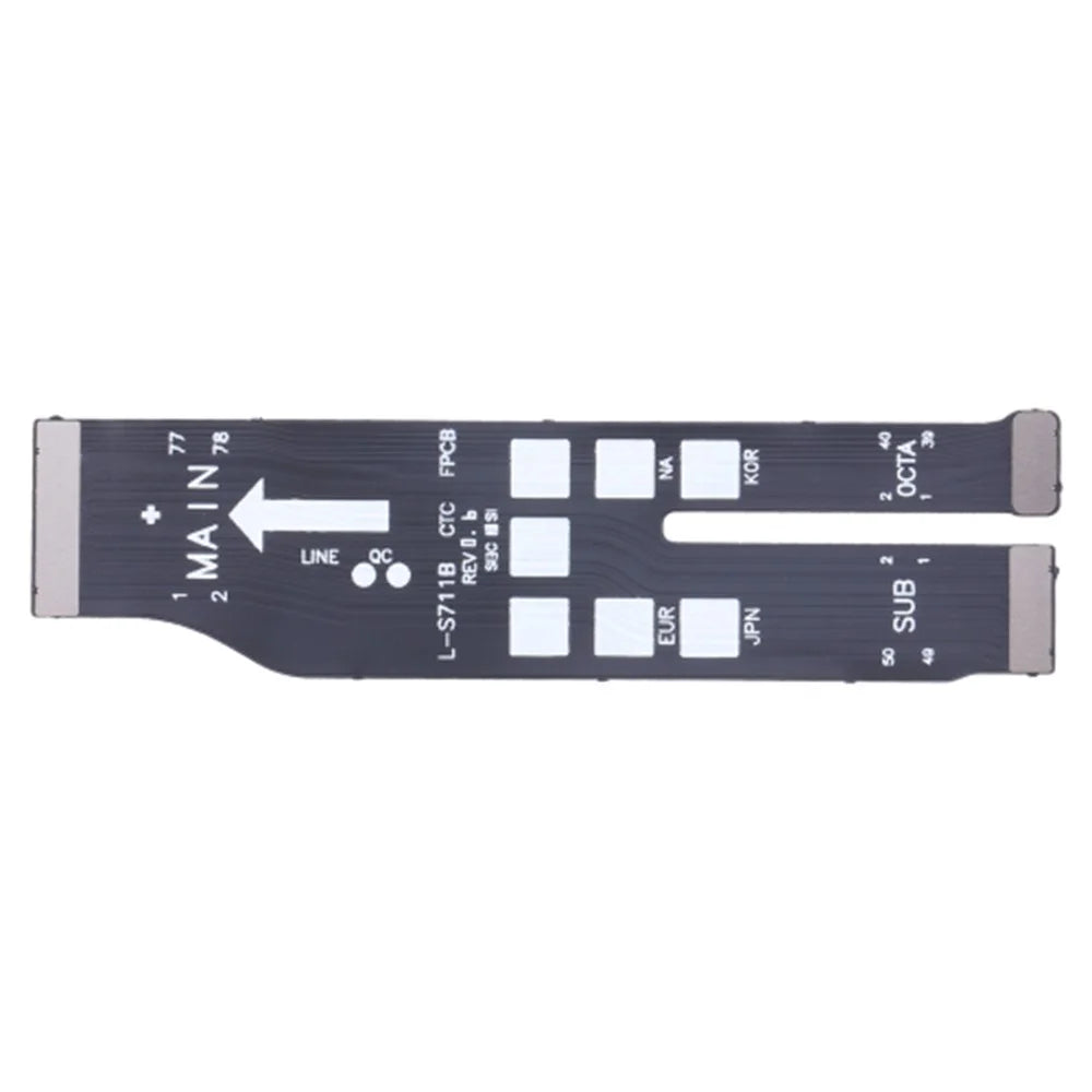 For Samsung Galaxy S23 FE S711 OEM Motherboard Connection Flex Cable Part (Without Logo) - 1