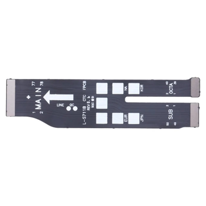 For Samsung Galaxy S23 FE S711 OEM Motherboard Connection Flex Cable Part (Without Logo) - 1