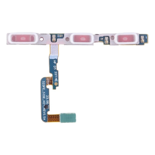 For Samsung Galaxy S23 FE S711 OEM Power On  /  Off and Volume Flex Cable Repair Part (Without Logo) - 1