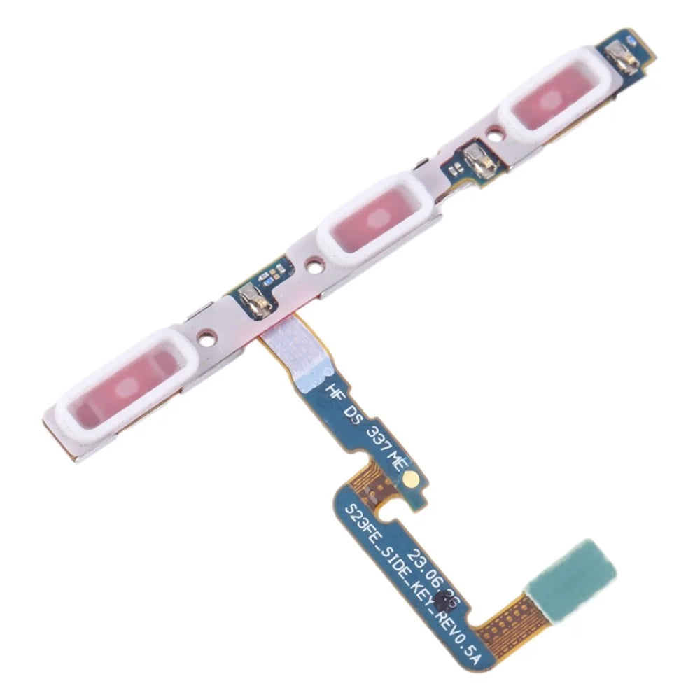 For Samsung Galaxy S23 FE S711 OEM Power On  /  Off and Volume Flex Cable Repair Part (Without Logo) - 2