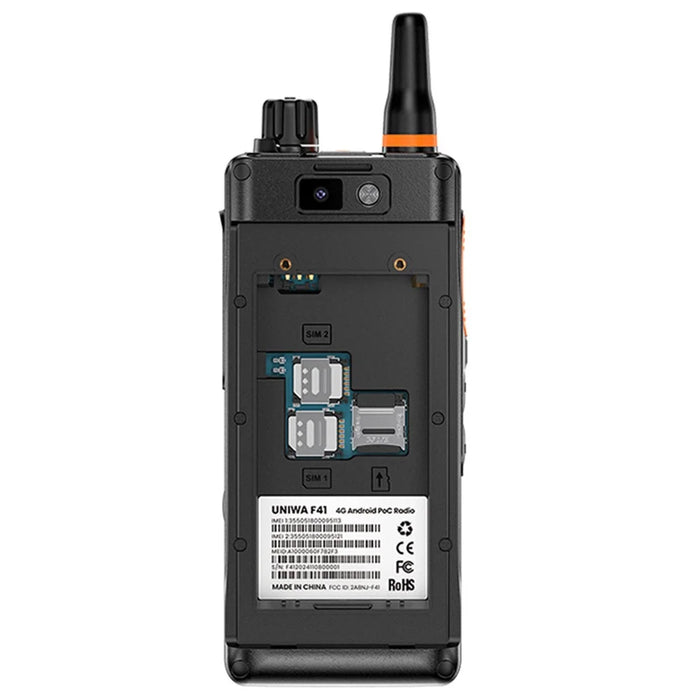 UNIWA F41 4G POC Walkie Talkie Zello Rugged Phone 1GB+8GB 2.4-Inch Smartphone Android 8.1 - 4