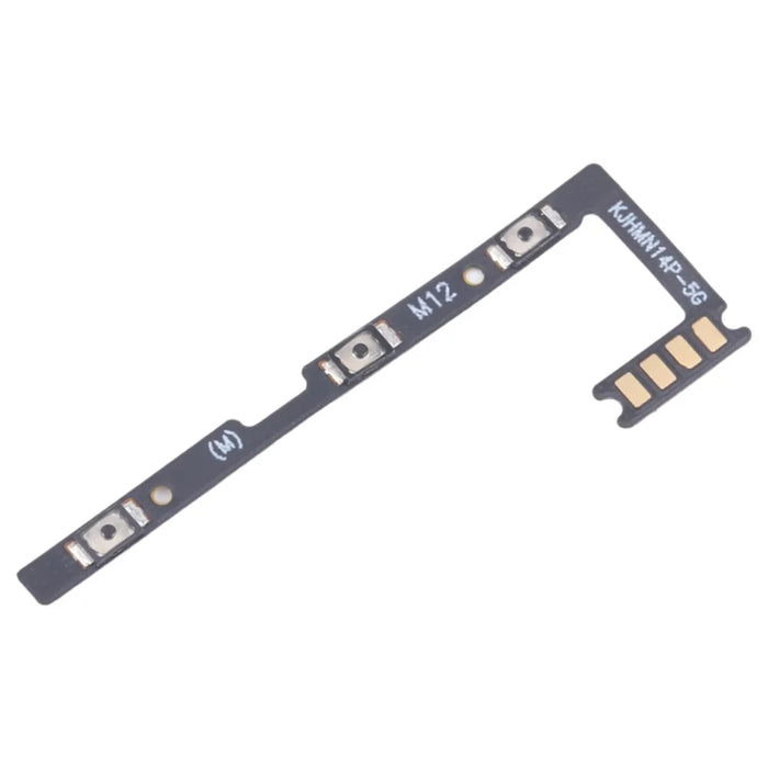 For Xiaomi Redmi Note 14 Pro 5G / Poco X7 5G Power On / Off and Volume Flex Cable (Without Logo) - 2