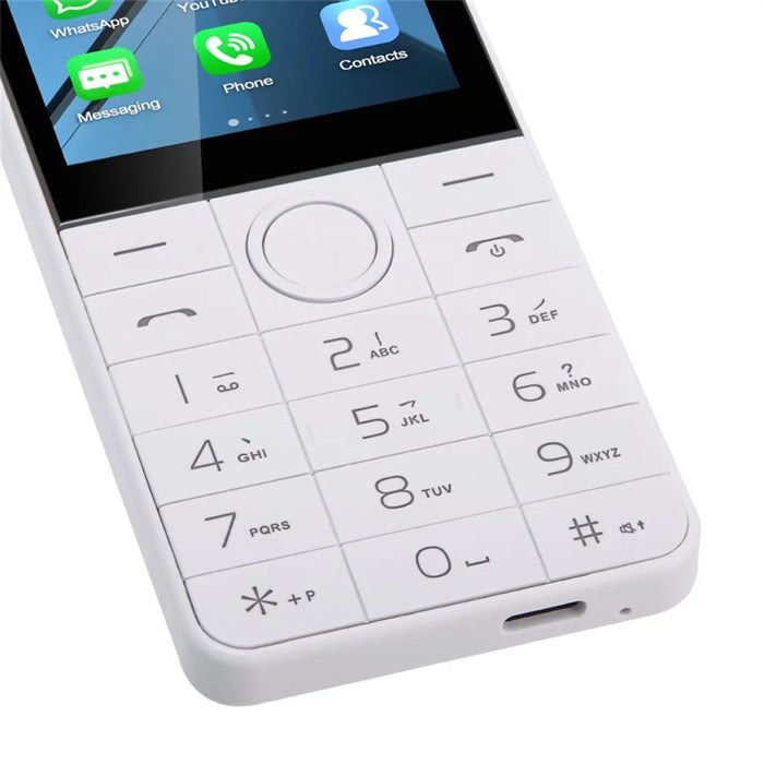 DOOV R77 Keypad Mobile Phone 3GB + 32GB 2.8 Inch IPS Screen Android 13 Smartphone - Grey - 6