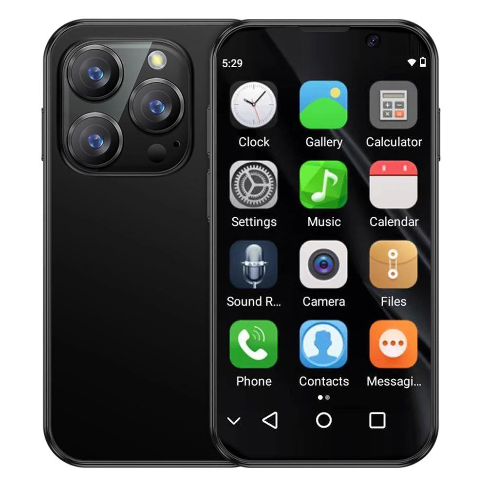 SOYES XS18 Pro 2GB + 16GB Android Smartphone 3 Inch 3G Network Small Phone with Facial Recognition - Black - 1