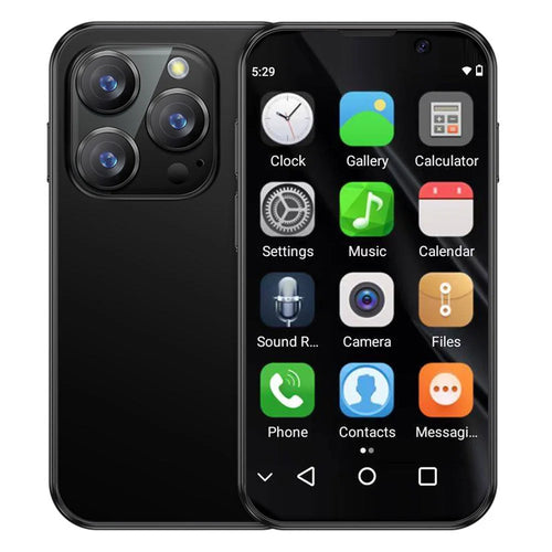 SOYES XS18 Pro 2GB + 16GB Android Smartphone 3 Inch 3G Network Small Phone with Facial Recognition - Black - 1