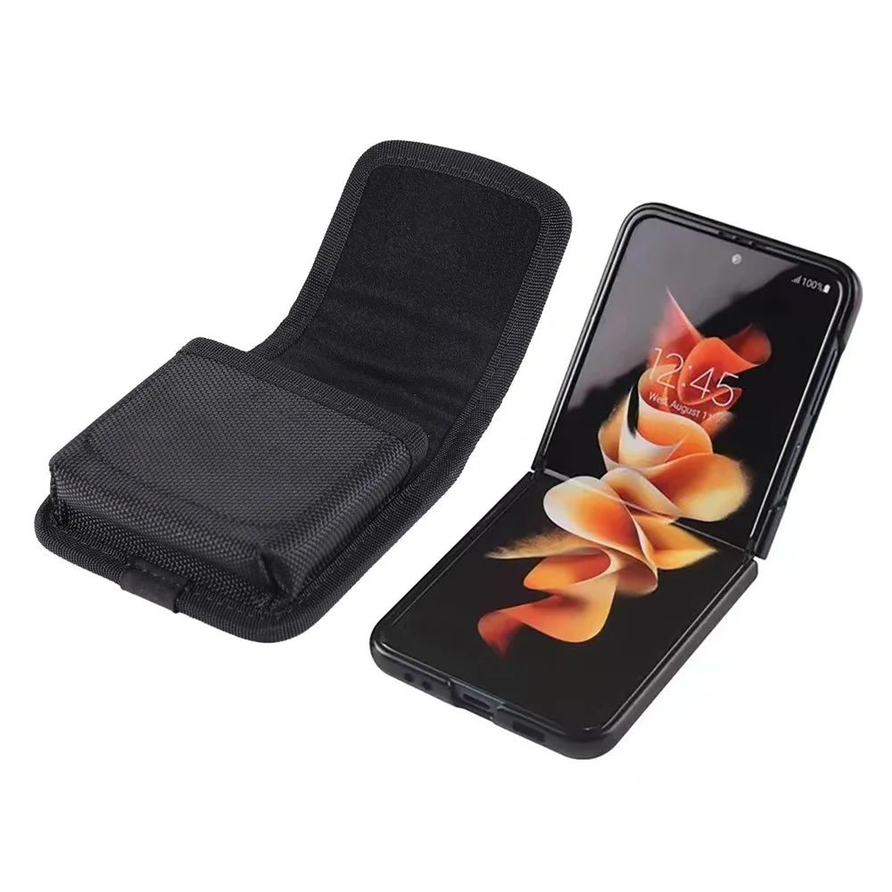 SZ-8 Universal Folding Phone Pouches Belt Clip Pouch Holster, 10.5 x 8.5 x 2.5cm - 2