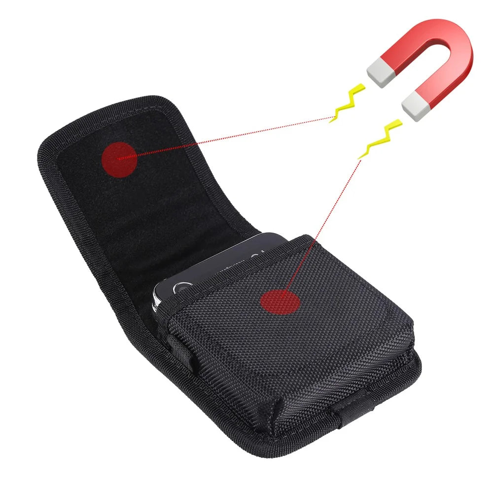 SZ-8 Universal Folding Phone Pouches Belt Clip Pouch Holster, 10.5 x 8.5 x 2.5cm - 4