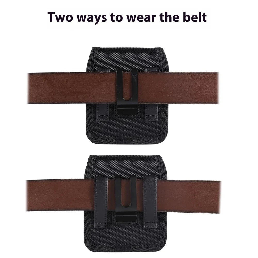 SZ-8 Universal Folding Phone Pouches Belt Clip Pouch Holster, 10.5 x 8.5 x 2.5cm - 5