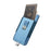 MC-W14 Magnetic Pull-Out Card Holder Large Capacity PU Leather Card Bag - Blue - 3