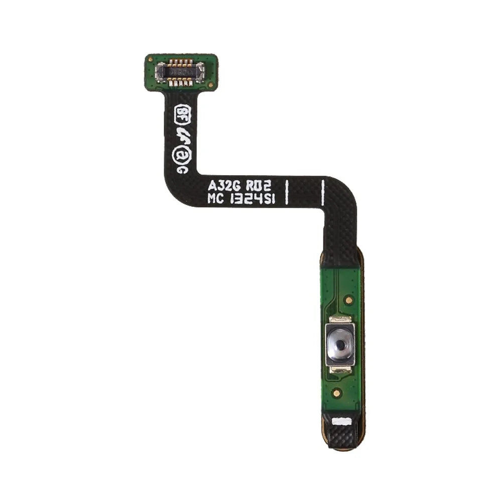 For Samsung Galaxy A32 5G A326 Power On  /  Off Flex Cable Replace Part (No Fingerprint Function) (Without Logo) - Black - 2