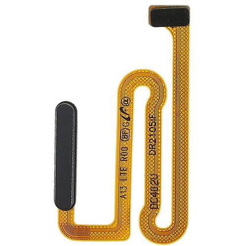 For Samsung Galaxy A13 4G A135 Power On  /  Off Flex Cable Replace Part (No Fingerprint Function) (without Logo) - Black - 1