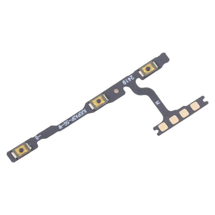 For Oppo A3 Pro (Global) 5G  /  K12x 5G (Global) Power On  /  Off and Volume Flex Cable (Without Logo) - 2