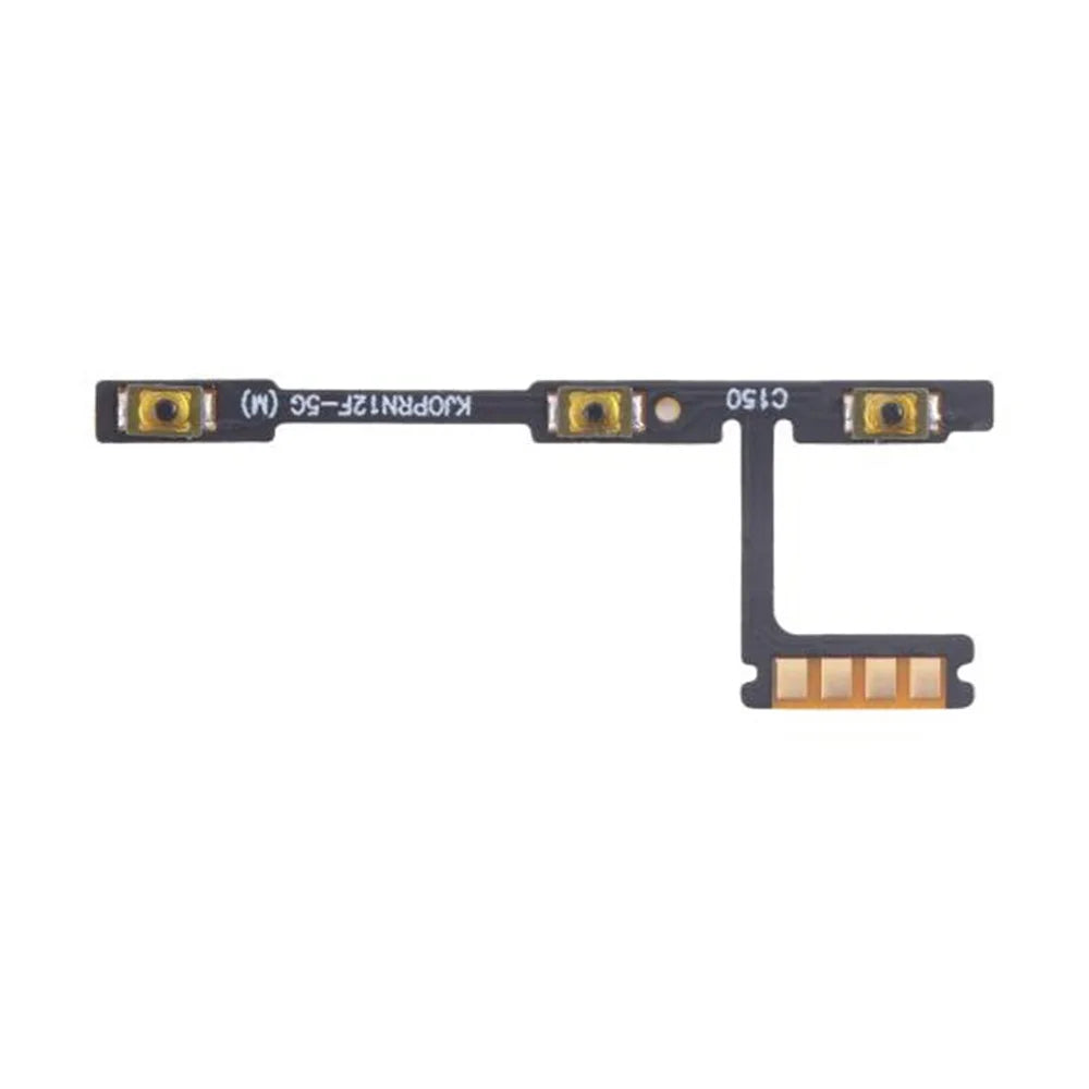 For Oppo Reno12 F 5G  /  4G Power On  /  Off and Volume Flex Cable (Without Logo) - 1