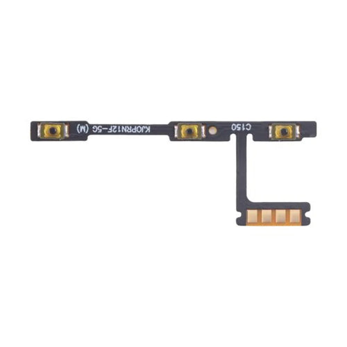 For Oppo Reno12 F 5G  /  4G Power On  /  Off and Volume Flex Cable (Without Logo) - 1
