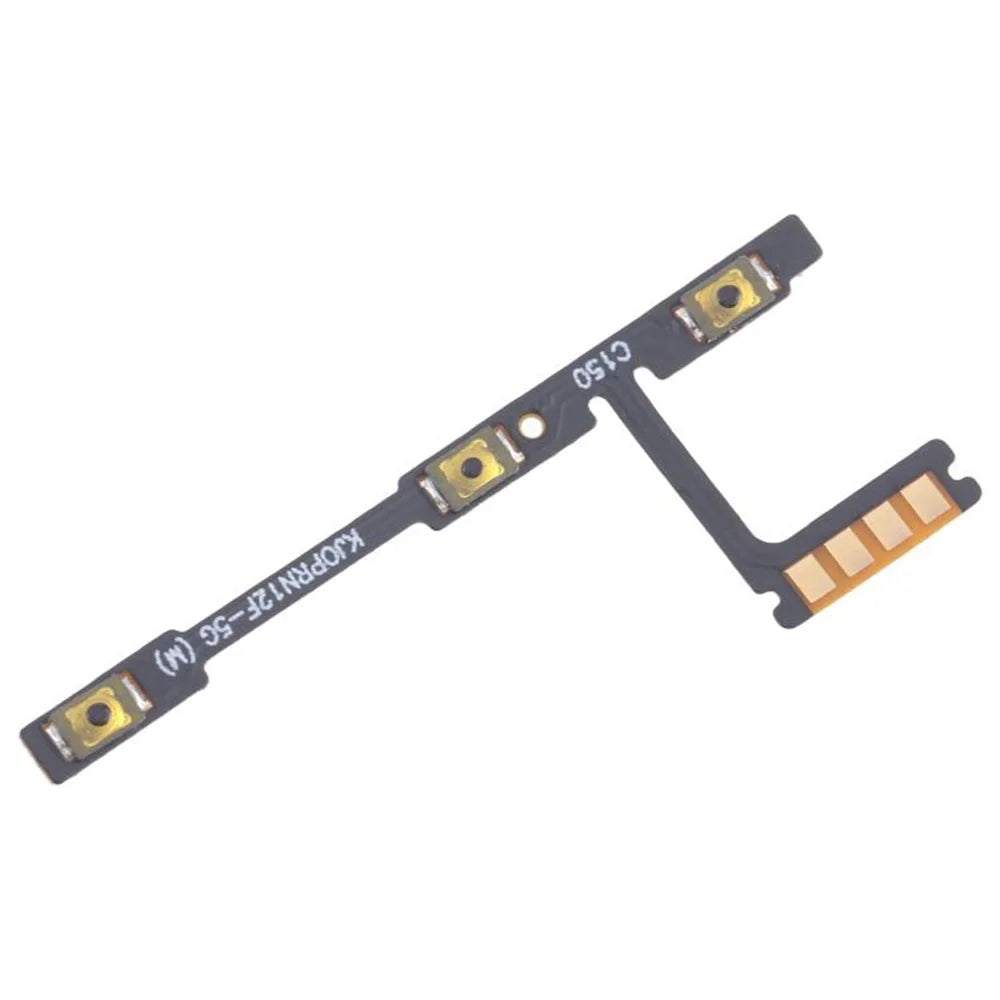 For Oppo Reno12 F 5G  /  4G Power On  /  Off and Volume Flex Cable (Without Logo) - 2