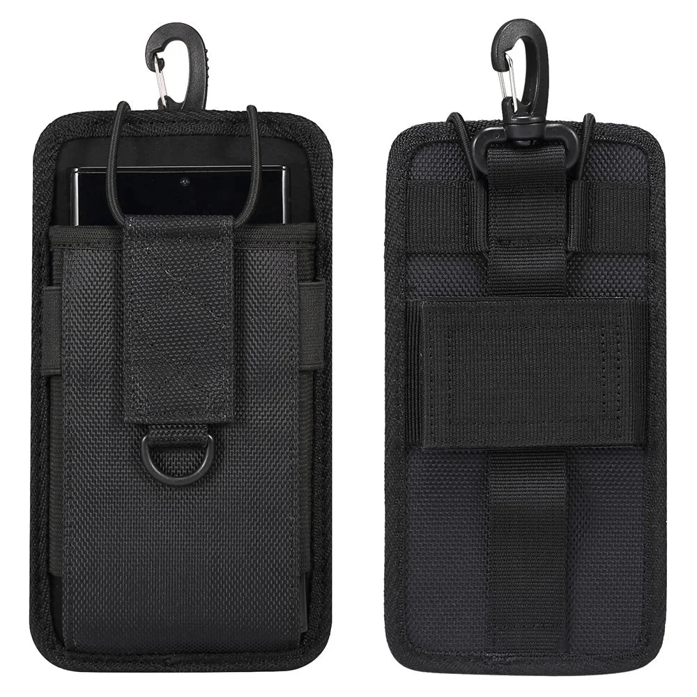 6.7 - 7.2 inch Waist Bag for iPhone 16 Pro Max / Samsung Galaxy S25 Ultra / Huawei P60 Universal Oxford Fabric Phone Pouch - 1