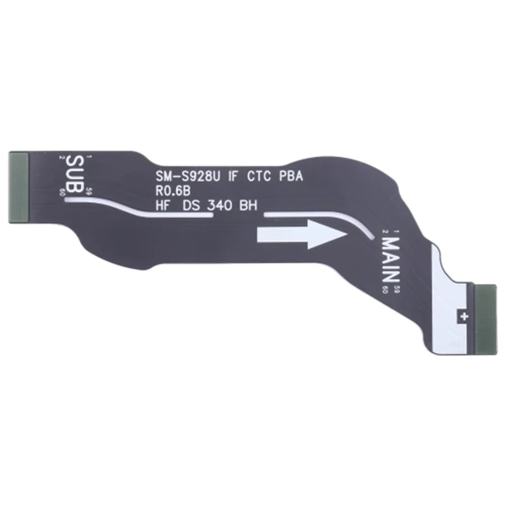 For Samsung Galaxy S24 Ultra S928 Motherboard Dock Connection Flex Cable Phone Replacement Part (Without Logo) - 1