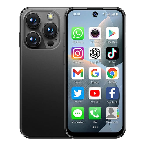 SOYES XS19 Smartphone 3.88 inch 2GB + 16GB Android 10 3G Network Mini Phone - Black - 1
