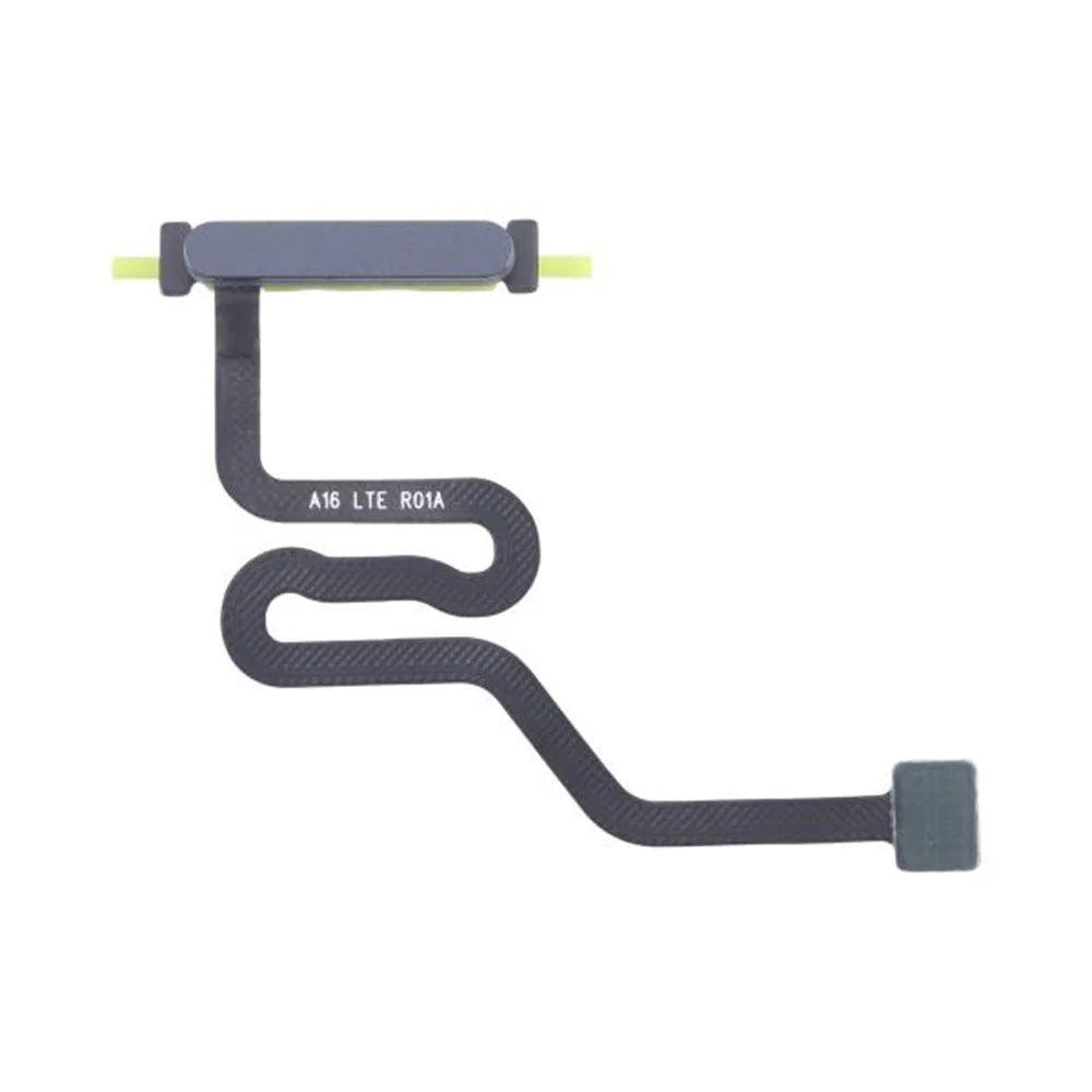 For Samsung Galaxy A16 4G A165F OEM Fingerprint Identification Flex Cable Power On / Off Cable (Without Logo) - Black - 1